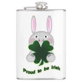 St. Patricks Bunny Proud som ska bli Irish Shamroc Fickplunta