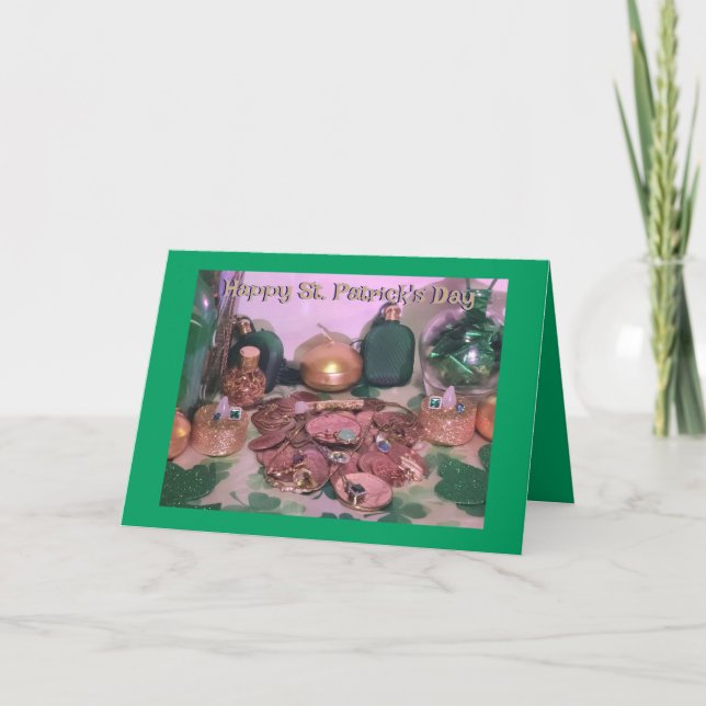 St. Patrick's Card Kort (Framsida)