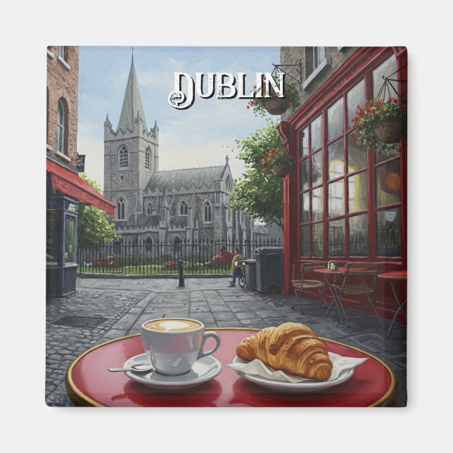 St Patricks Cathedral Dublin Ireland Travel Magnet (Framsidan)