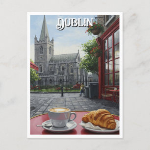 St Patricks Cathedral Dublin Ireland Travel Vykort
