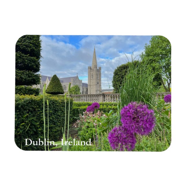 St. Patrick's Cathedral i Dublin, Irland Magnet (Horisontell)