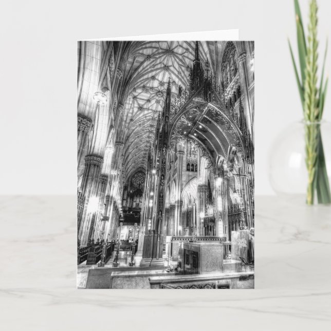 St. Patrick's Cathedral New York Kort (Framsida)