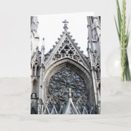 St. Patrick's Cathedral Religiösa Påsk Card Helgkort