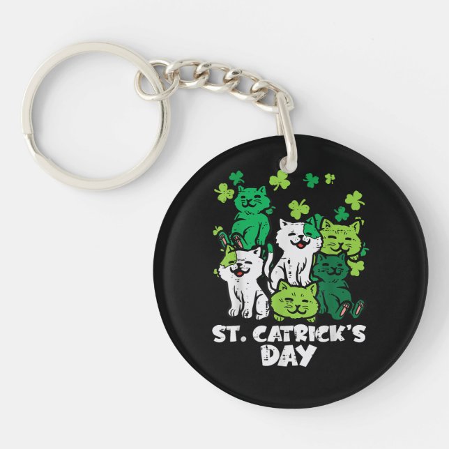 St Patricks Catricks Day Katter Saint Pattys (Framsidan)