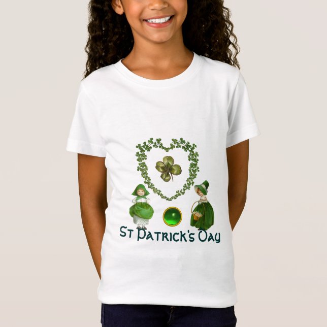 ST PATRICK'S CELTIC HEART TEE SHIRT (Framsida)