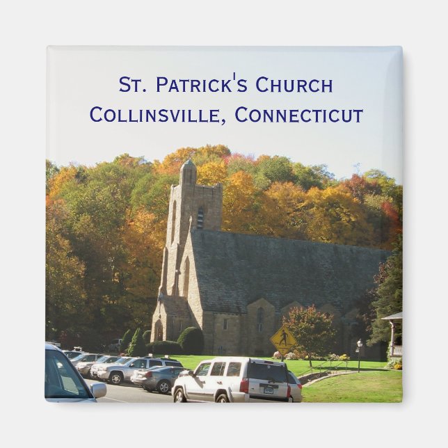 St. Patrick's Church i Collinsville Magnet (Framsidan)