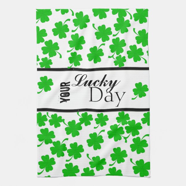 St Patricks dag köksduk Kökshandduk (Vertikal)