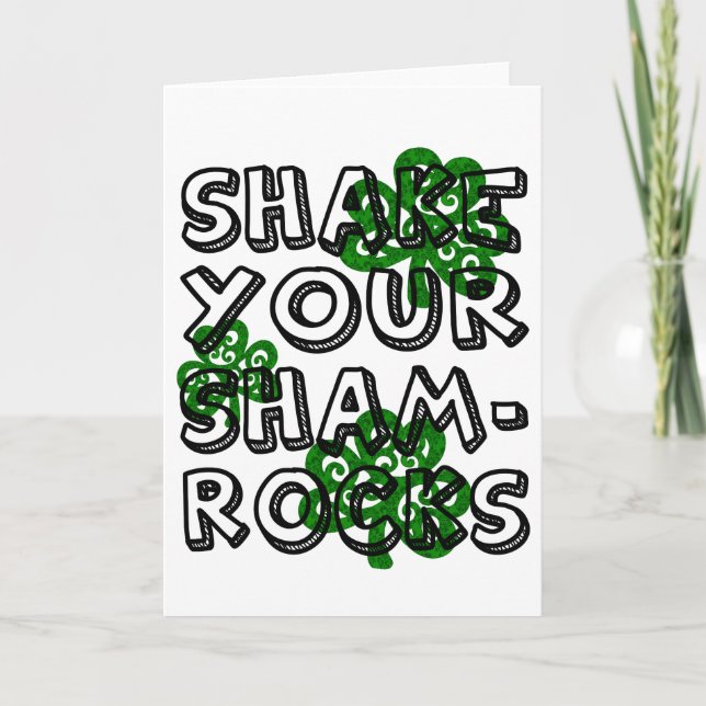 st. patricks dag kort (Framsida)