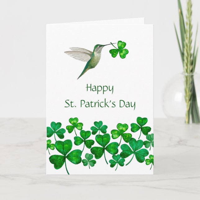 St. Patricks dag-kort Kort (Framsida)