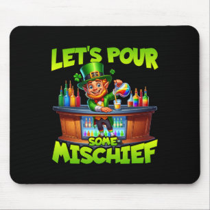 St Patricks dag Låt oss hälla lite bus St Pattys  Musmatta