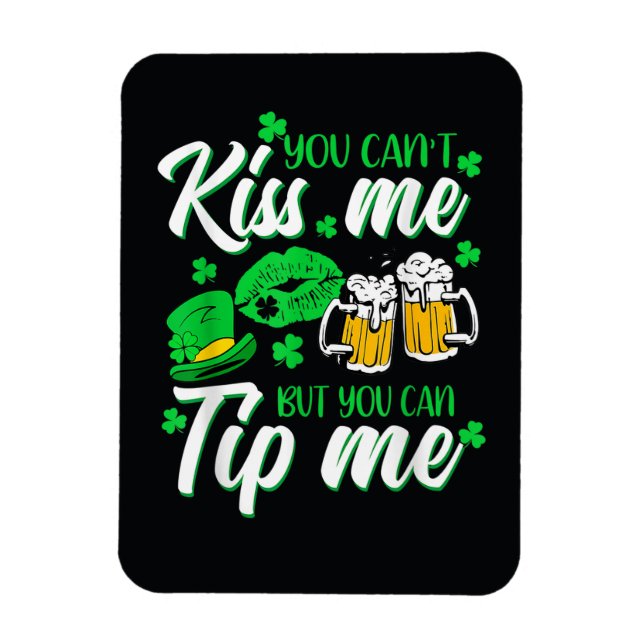 St Patricks dag Lucky Shamrock  Magnet (Vertikal)