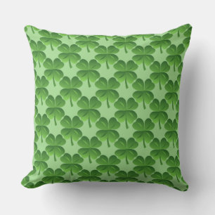 St. Patricks dag Lucky Shamrocks Kudde