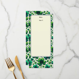 St. Patricks dag-meny Meny