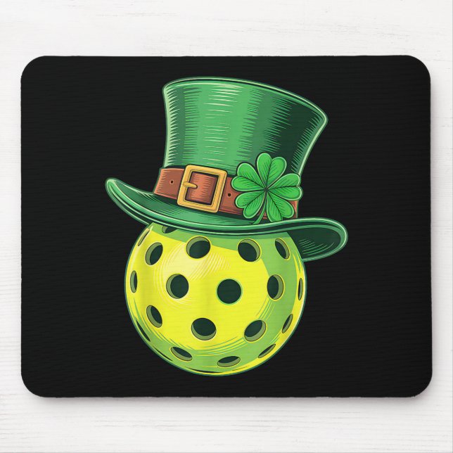 St patricks dag pickleball paddleball spelare musmatta (Framsidan)