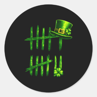 St patricks dag rolig sex sju meme 67 6 7 pojkar runt klistermärke