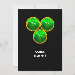 ST PATRICK'S DAG TREBLADSKLÖVER TREENIGHET INBJUDNINGAR