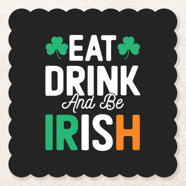 St Patricks dag  Underlägg Papper (Framsida)