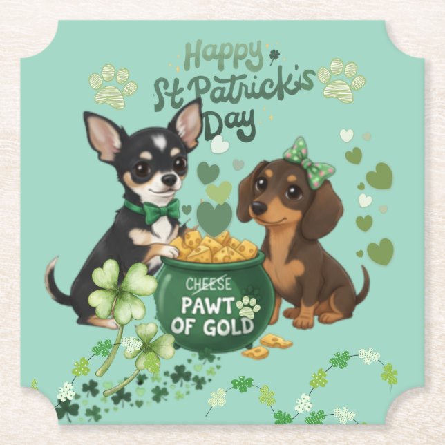 St patricks dag  underlägg papper (Framsida)