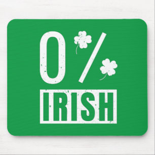 St patrick's day 0 % irländsk Fyrklöver Musmatta