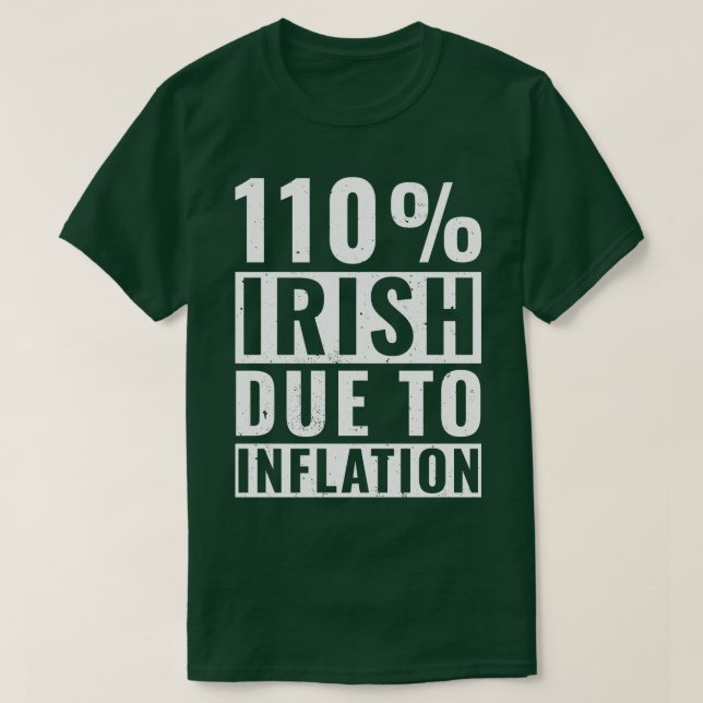 St patricks day 110 Irish Roots Ireland Funny Iris T Shirt (Design framsida)