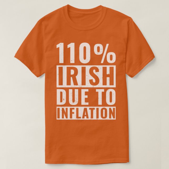 St patricks day 110 Irish Roots Ireland Funny Iris T Shirt (Design framsida)