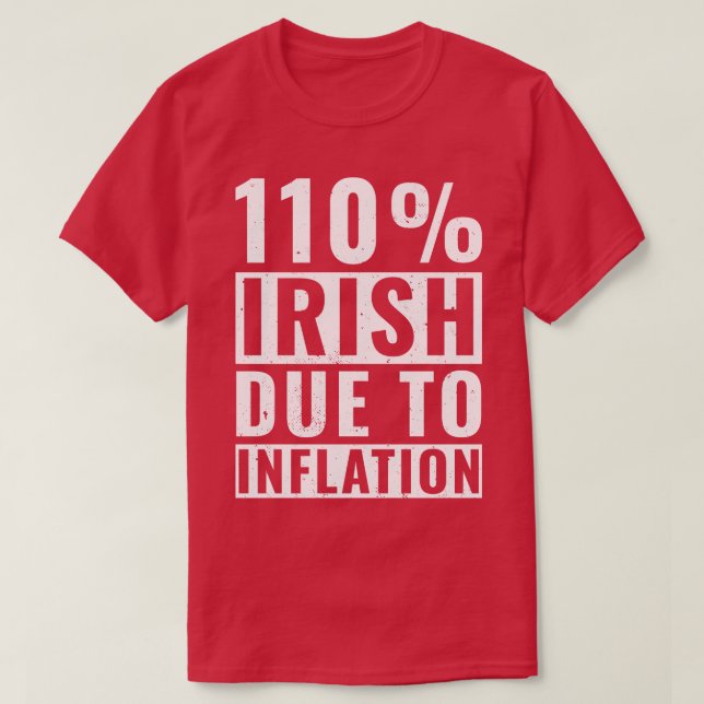 St patricks day 110 Irish Roots Ireland Funny Iris T Shirt (Design framsida)