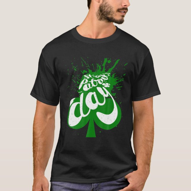 St patrick's day 2022 Drick Hat Idea T Shirt (Framsida)