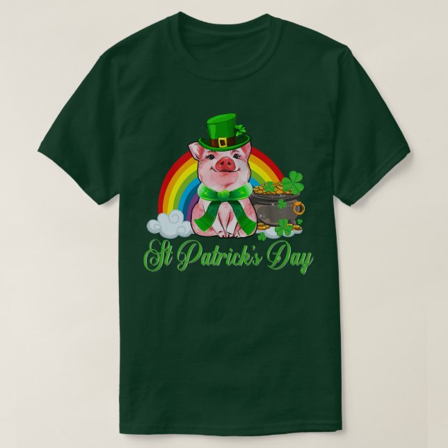 St patricks day 2022 Leprechaun Gris Älskare Women T Shirt (Design framsida)