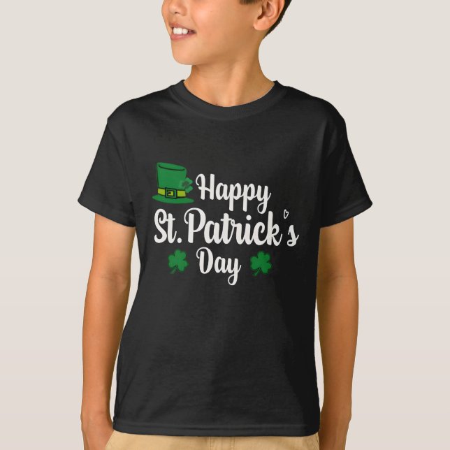 St. Patrick's Day 2026: Kyss mig, jag är irländsk, T Shirt (Framsida)