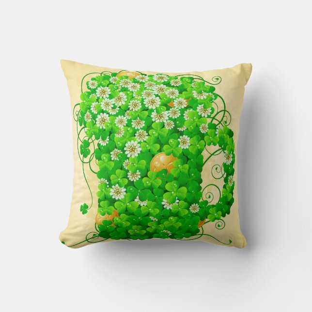 St. Patrick's Day 21 Pillow Kudde (Framsida)
