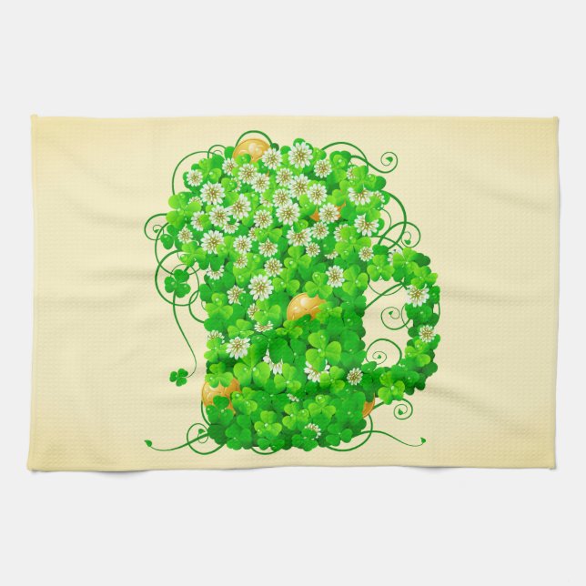 St. Patrick's Day 21A Kitchen Towel Kökshandduk (Horisontell)