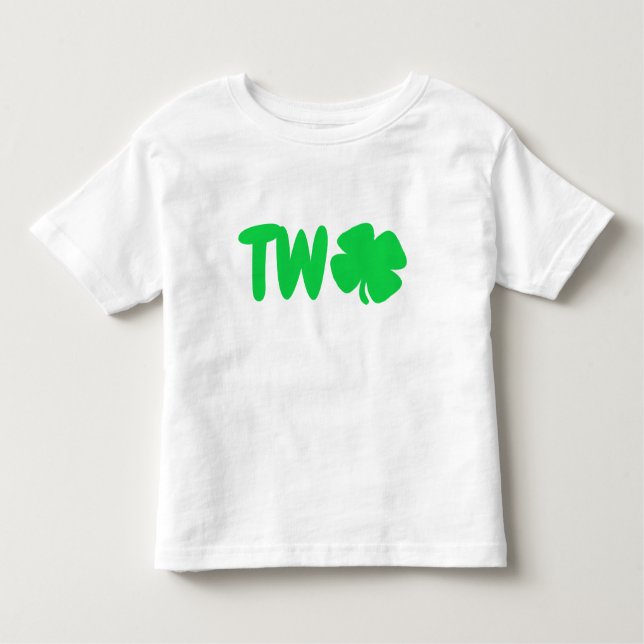 St patrick's day 2:a födelsedag t shirt (Framsida)