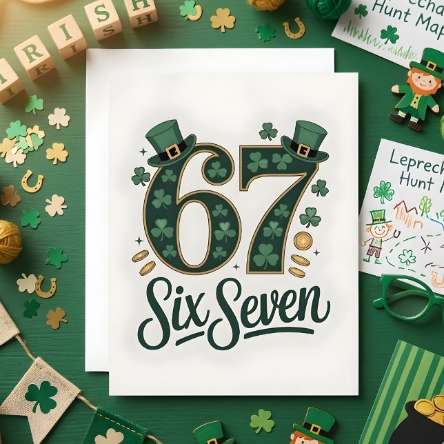 St Patrick's Day 67 Meme Barn Kort (Skapare uppladdad)