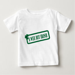 St patrick's day A Wee Bit Irish Infant T-shirt