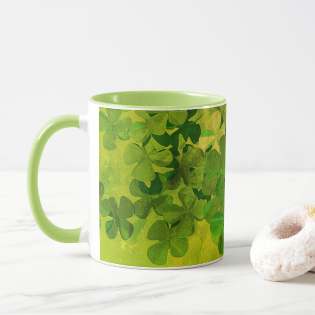 St. Patrick's Day and Lycka till , ‎ Fyra löv klöv Mugg (Med munk)