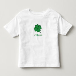 St. Patrick's Day | Anpassat Namn Klöver Design T Shirt