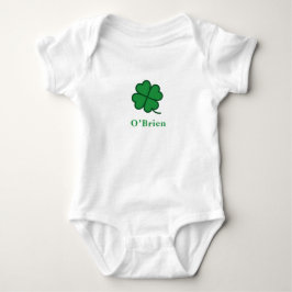 St. Patrick's Day | Anpassat Namn Klöverdesign T Shirt