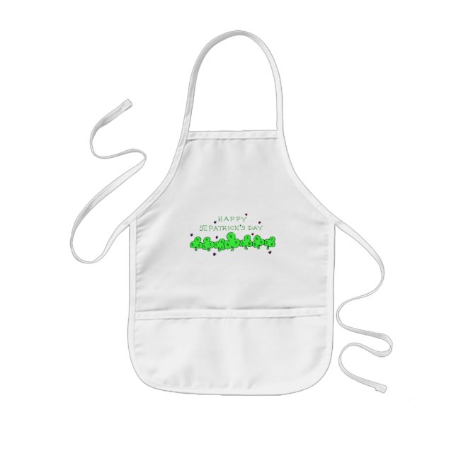 St. Patrick's Day Apron Barnförkläde (Framsidan)