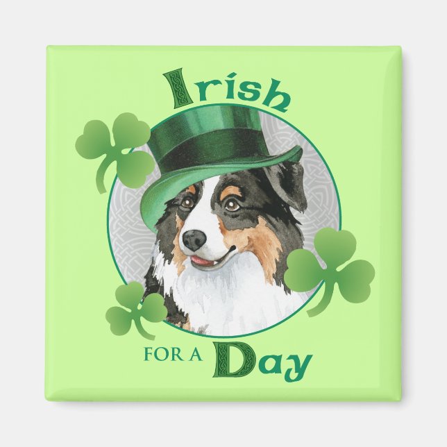 St. Patrick's Day Aussie Magnet (Framsidan)