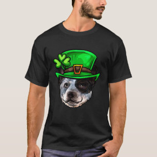 St Patricks Day Australian Cattle Dog Irländsk T Shirt