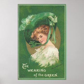 St patrick's day av Gröntens utfrågning Poster