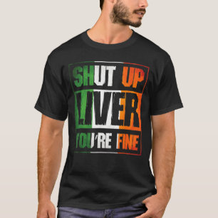 St patricks day Avsluta levern Bra C-kostym T Shirt