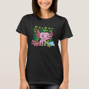 St patricks day Axolotl Saint Paddys Manar Women K T Shirt