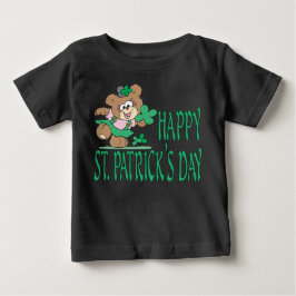 St. Patrick's Day Bear Infant Shirt Tröja
