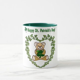 St. Patrick's Day Bear Mugg