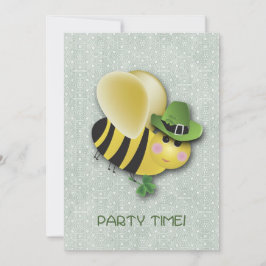 St. Patrick's Day BEE-inbjudan Inbjudningar