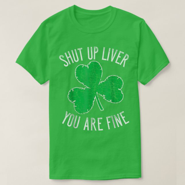 St patrick's day Beer.. Käck upp dig. T Shirt (Design framsida)