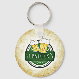St. Patrick's Day Beer Nyckelring