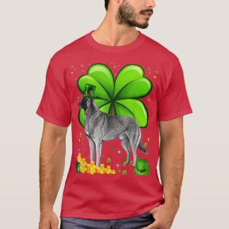 St patrick's day belgisk malinois Shamrock Pet Lov T Shirt