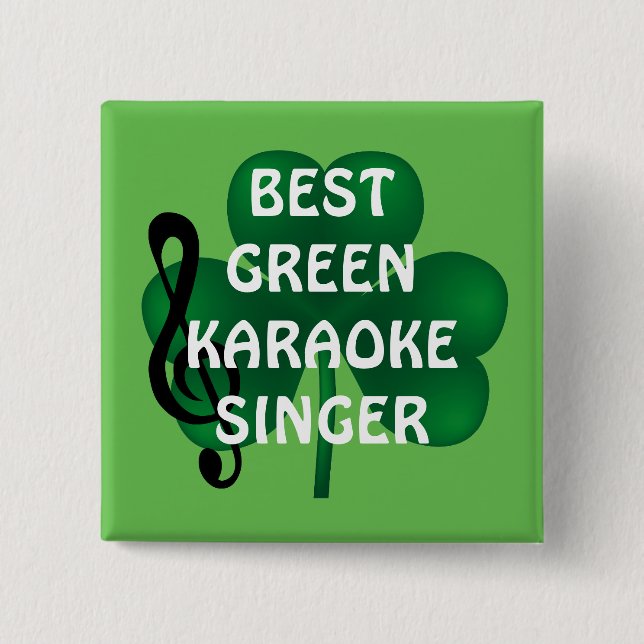 St patrick's day Best Karaoke Singer-knapp Knapp (Framsida)